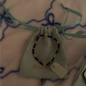 Enewton black and gold filled bracelet